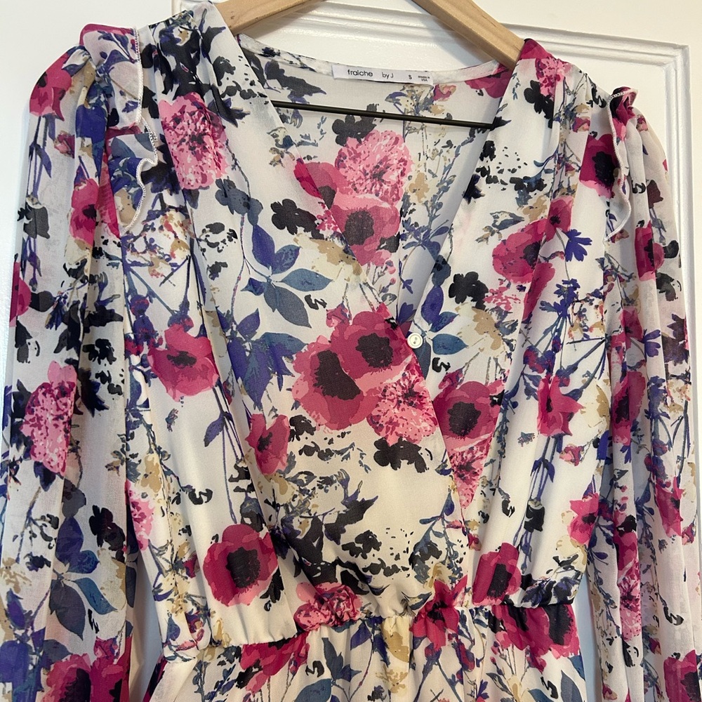 Floral Fraiche by J Handkerchief Dress